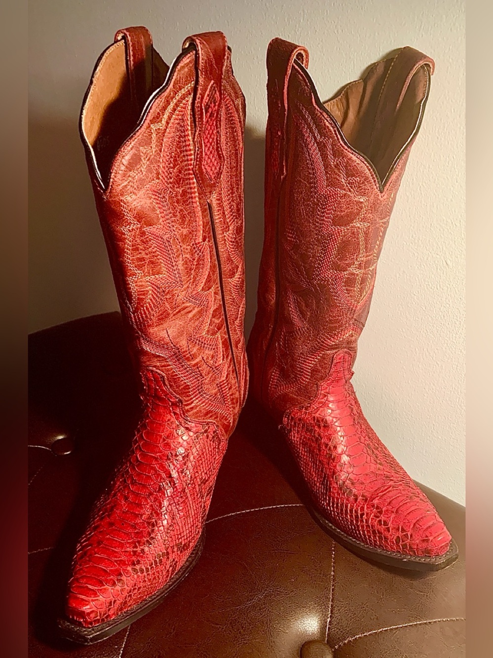 Dan Post Python Cowboy Boots